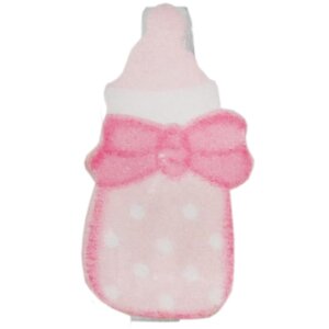 Clayre & Eef Notizklammern BABYFLASCHE 4,5 cm rosa