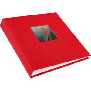 Goldbuch fotoalbum Bella Vista červený 25x25 cm 60 bielych strán