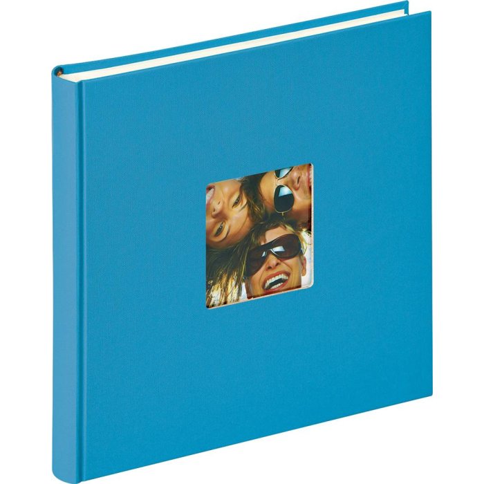 Walther fotoalbum Fun ocean blue 26x25 cm 40 bielych strán