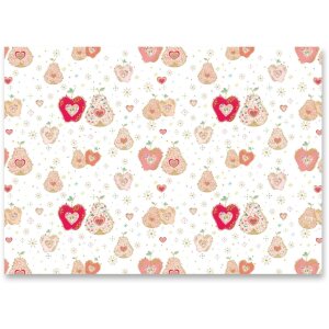 Baliaci papier APPLE & PEAR IN LOVE
