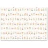 ANIMAL TRAINS ROSA baliaci papier 50x70 cm