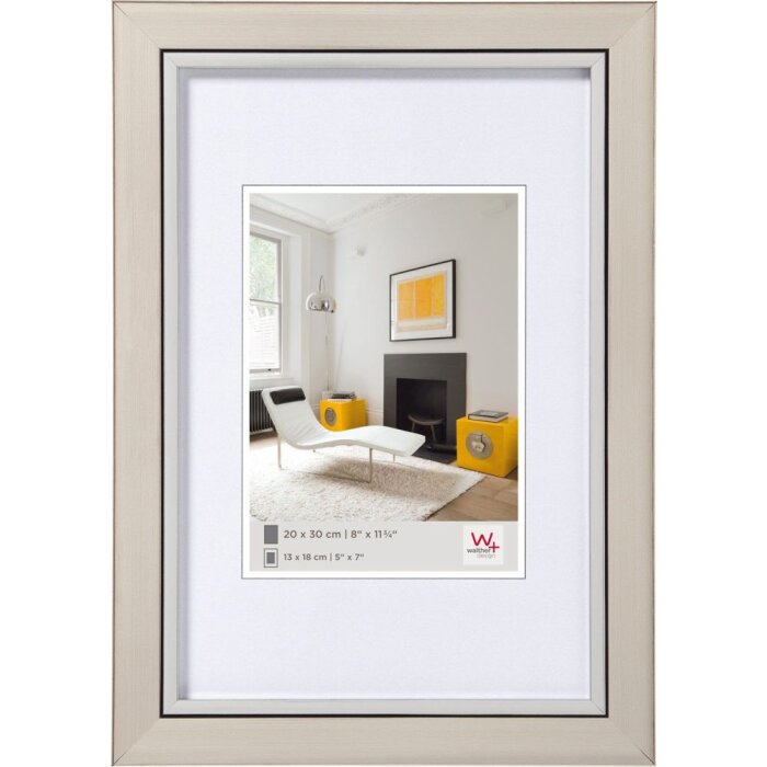 Walther polystyrénový rám na obraz Metro 10x15 cm oceľ
