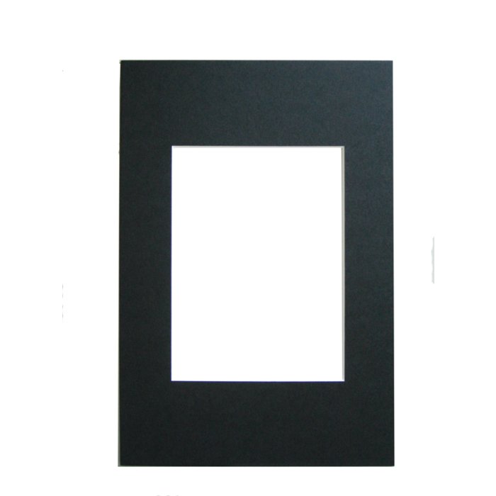 Galéria passe-partout 50x70 cm (40x60) čierna