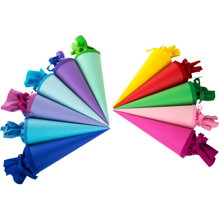 Goldbuch školský kužeľ farebný kartón rôzny 35 cm