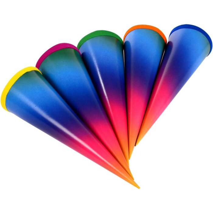 Goldbuch dúhový školský kužeľ 35 cm