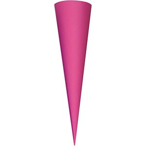 Schultüte Basteltüte Buntkarton pink 70 cm