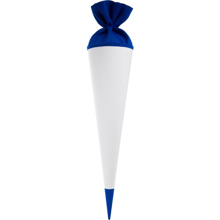 Školský kužeľ Goldbuch craft modro-biely 70 cm