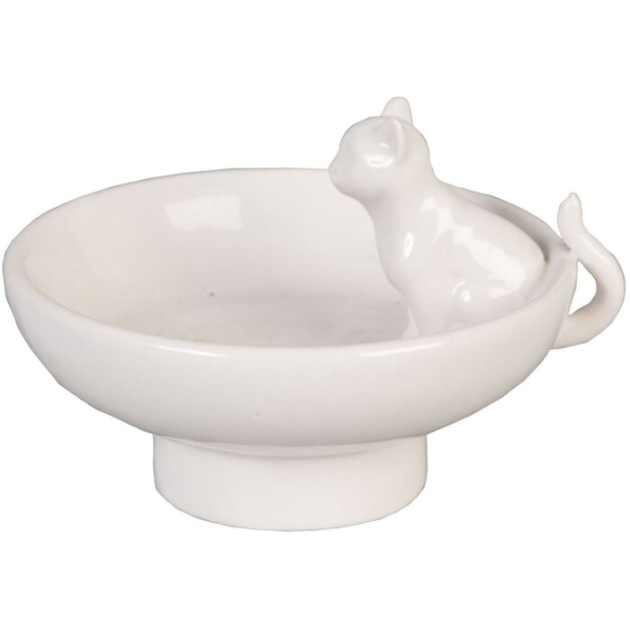 Keramická miska mačka 8x6 cm