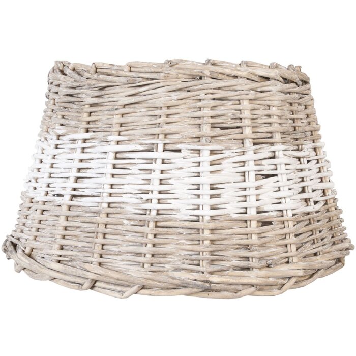 Clayre & Eef 6RO0067BW Tienidlo Ø 38x22 cm Béžový ratan
