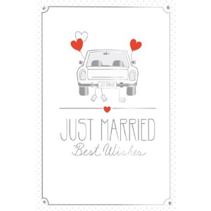 Artebene Karte Just Married  Auto