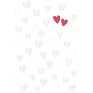 Artebene karta vyšívanie svadobné...