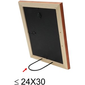 Drevený rám S40C Deknudt 18x24 cm hnedý