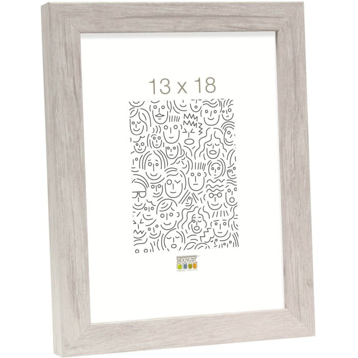 Drevený rám S45R bloková lišta 30x30 cm svetlo