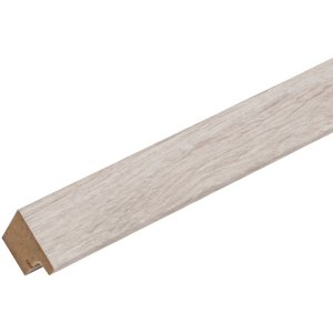 Drevený rám S45R bloková lišta 30x30 cm svetlo