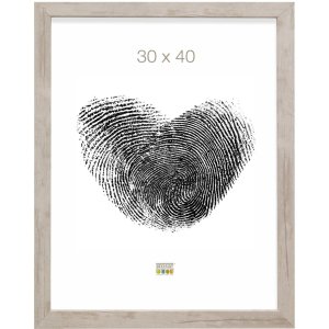 Drevený rám S45R bloková lišta 30x30 cm svetlo