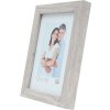 Drevený rám S45R bloková lišta 30x30 cm svetlo