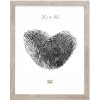 Drevený rám S45R bloková lišta 30x30 cm svetlo