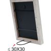 Drevený rám S45R bloková lišta 30x30 cm svetlo