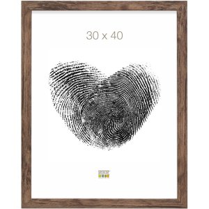 Drevený rám S45R bloková lišta 20x25 cm hnedý