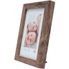 Drevený rám S45R bloková lišta 20x25 cm hnedý