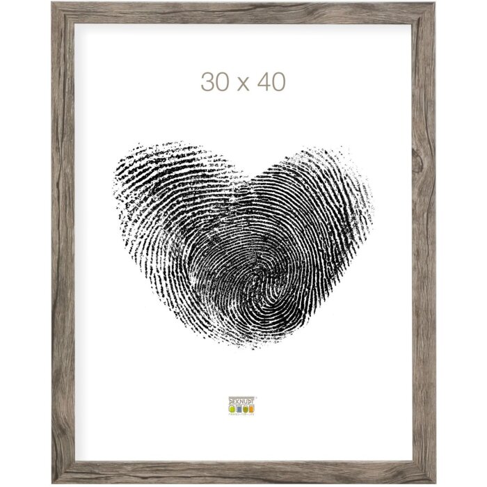 Drevený rám S45R bloková lišta 20x25 cm sivo-béžová