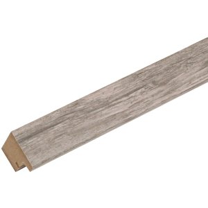 Drevený rám S45R bloková lišta 50x70 cm sivo-béžová