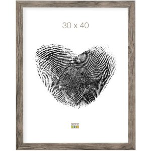 Drevený rám S45R bloková lišta 50x70 cm sivo-béžová