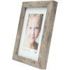 Drevený rám S45R bloková lišta 50x70 cm sivo-béžová