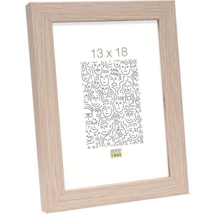 Drevený rám S45R bloková lišta 50x50 cm dub