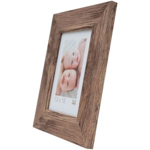 Drevený rám S48SH 20x30 cm hnedý