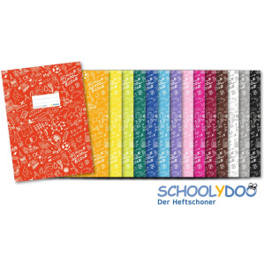 Chránič na zošity A4 SCHOOLYDOO svetlomodrý