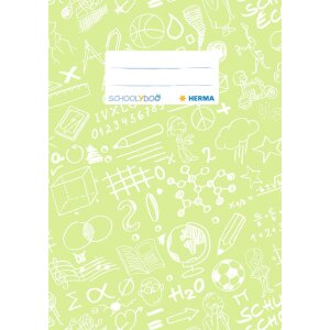 A5 SCHOOLYDOO chránič na notebook svetlozelený