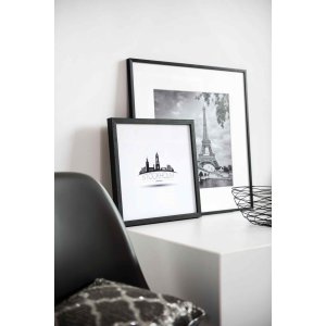 Nielsen drevený odnímateľný rám Quadrum 21x30 cm sivý