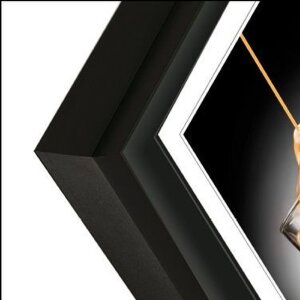 Hliníkový rám Burpali 40x60 cm čierny