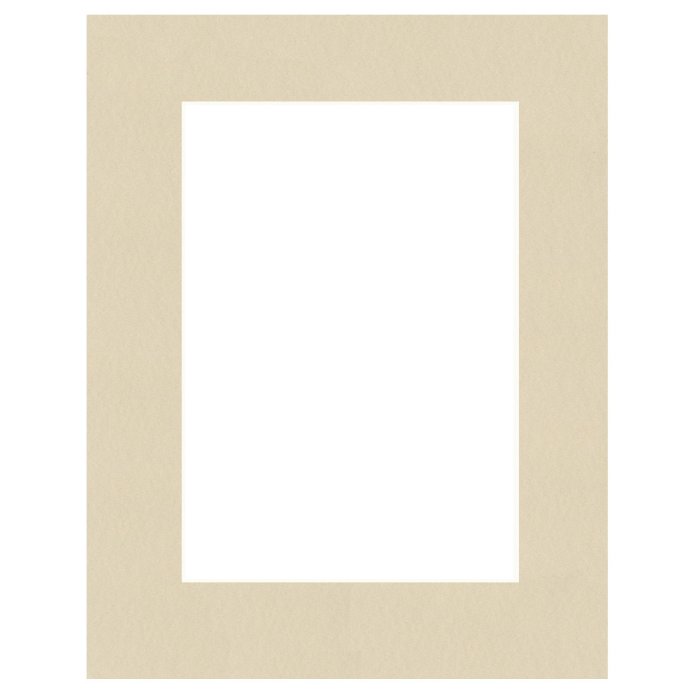 Passepartout 10x15 cm - 7x10 cm Panna