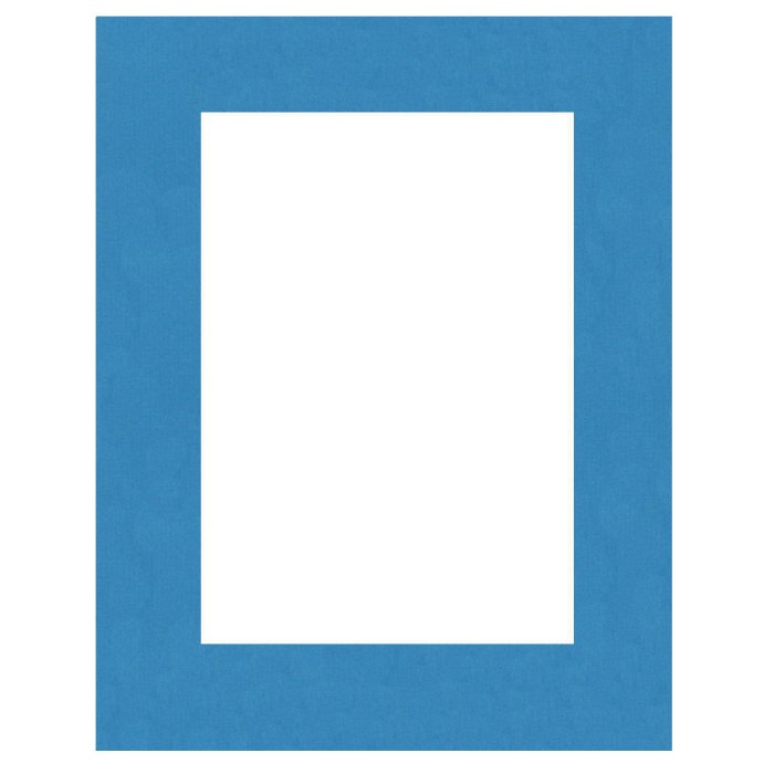 Passepartout 10x15 cm - 7x10 cm Blu Ortensia