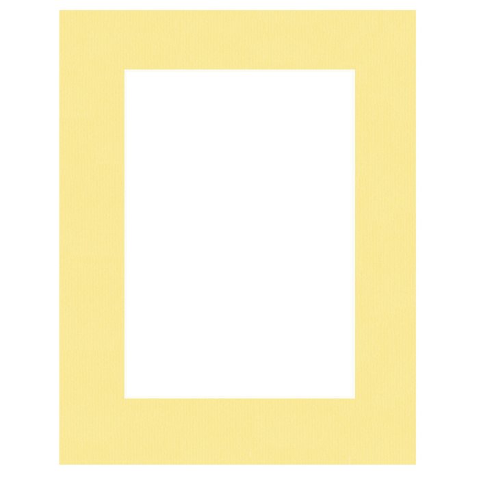 Passepartout 21x29,7 cm - 13x18 cm Giallo