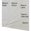 HNFD Passepartout 50x60 cm - 30x40 cm Bianco Naturale (biela)