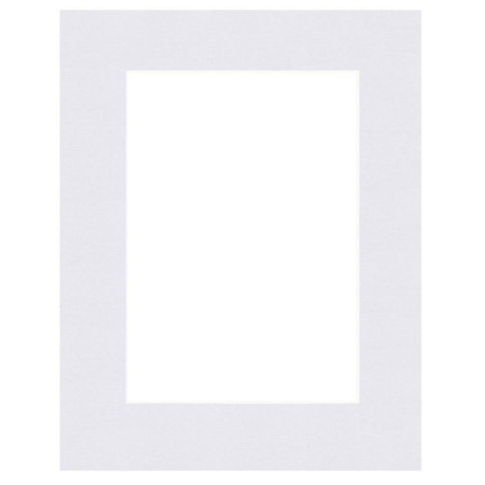 Passepartout 50x60 cm - 30x40 cm Bianco Artico