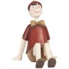 6PR0658 Clayre Eef - Dekoratívna figúrka sediaceho PINOCCHIO