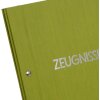 Goldbuch Zeugnismappe Colours grün DIN A4