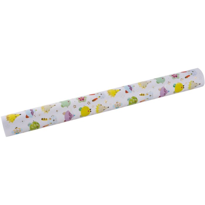 Baliaci papier Hlavy hore biely 50x70 cm