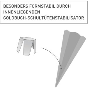 Goldbuch remeselná sada školský kužeľ jednorožec 70 cm