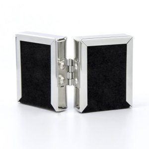 ZEP dvojitý mini rámik na 2 obrázky 3,5x4,5 cm strieborný lesklý