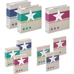 Walther slip-in album Stellar pink blue green 9x13 10x15 11x15 13x18 cm