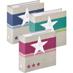 Walther slip-in album Stellar pink blue green 9x13 10x15 11x15 13x18 cm