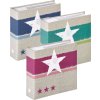 Walther slip-in album Stellar pink blue green 9x13 10x15 11x15 13x18 cm