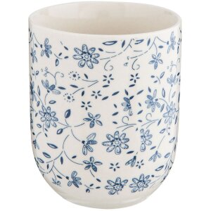 6CEMU0012 Hrnček Clayre Eef Blue Flowers - modrý