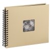 Špirálový album Hama Fine Art 3 veľkosti 50 čiernych strán