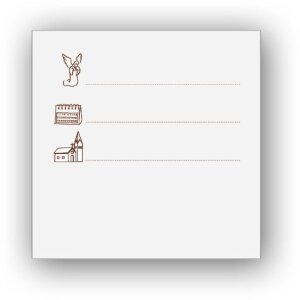 ZEP Kommunion Fotoalbum MM 24x24 cm oder 31x31 cm mit...